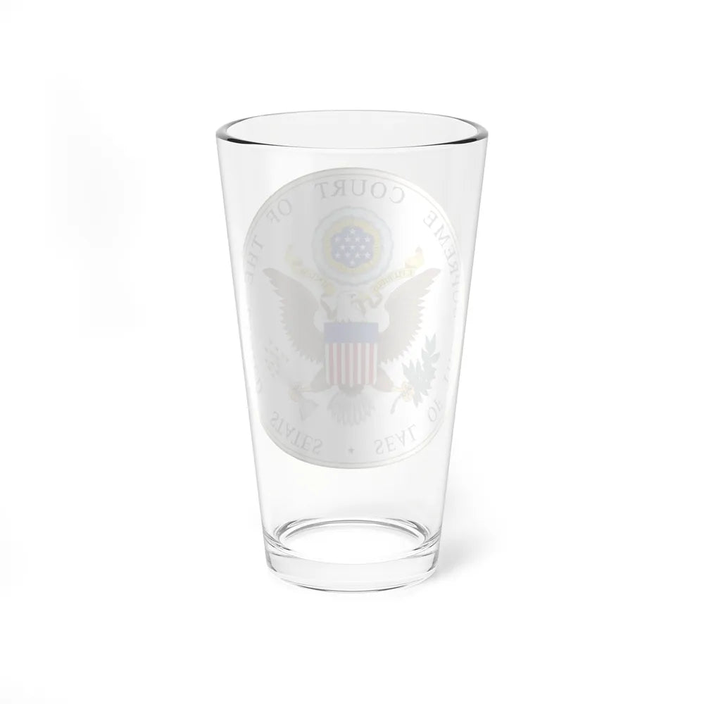 Seal of the United States Supreme Court - Pint Glass 16oz-Go Mug Yourself