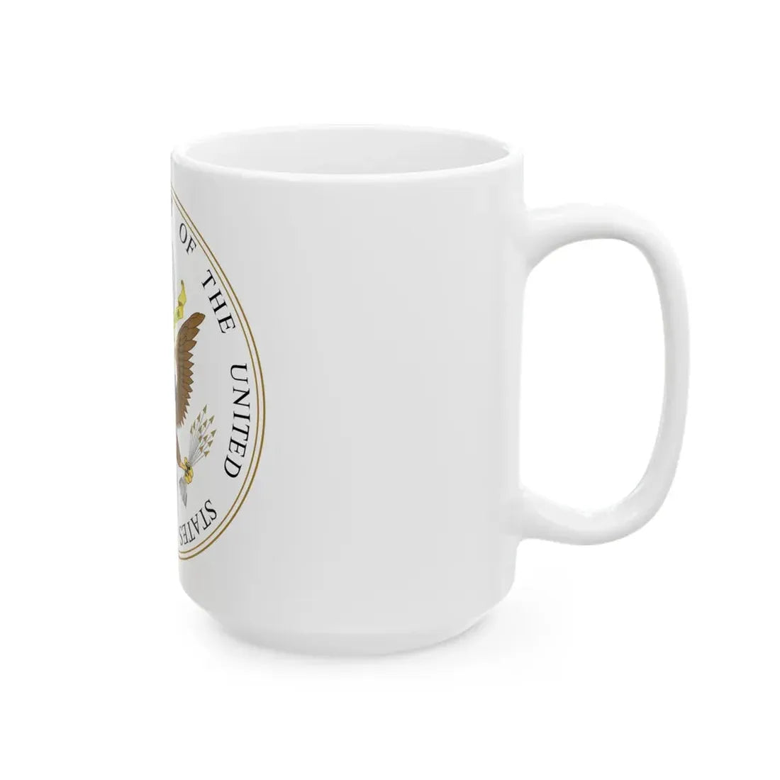 Seal of the United States Supreme Court - White Coffee Mug - Go Mug Yourself