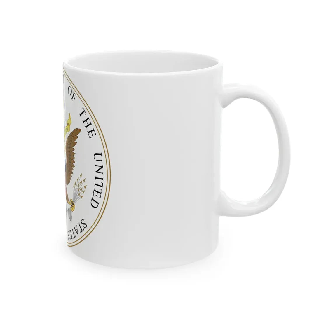 Seal of the United States Supreme Court - White Coffee Mug - Go Mug Yourself
