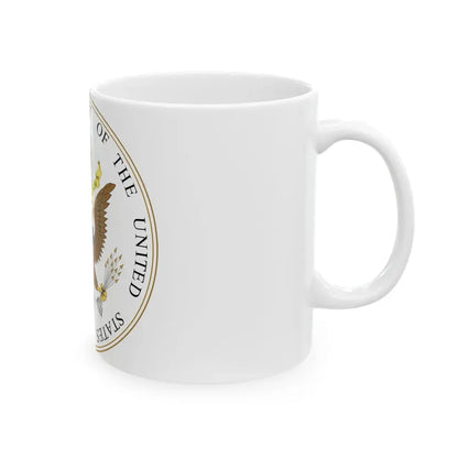 Seal of the United States Supreme Court - White Coffee Mug - Go Mug Yourself
