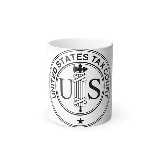 Seal of the United States Tax Court - Color Changing Mug 11oz-11oz-Go Mug Yourself