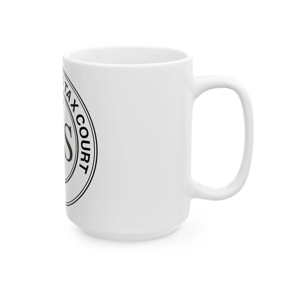 Seal of the United States Tax Court - White Coffee Mug-Go Mug Yourself