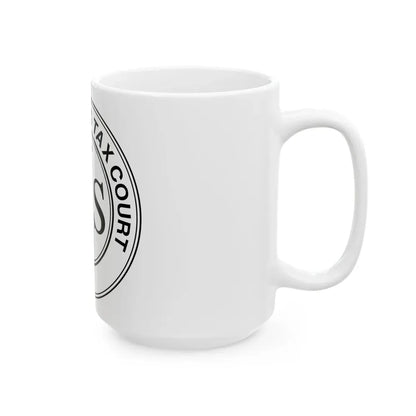 Seal of the United States Tax Court - White Coffee Mug - Go Mug Yourself