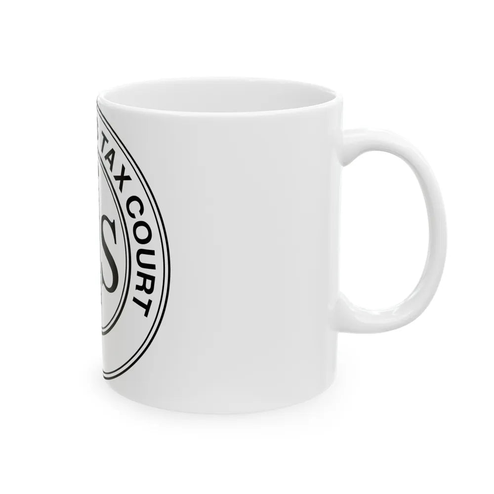 Seal of the United States Tax Court - White Coffee Mug-Go Mug Yourself