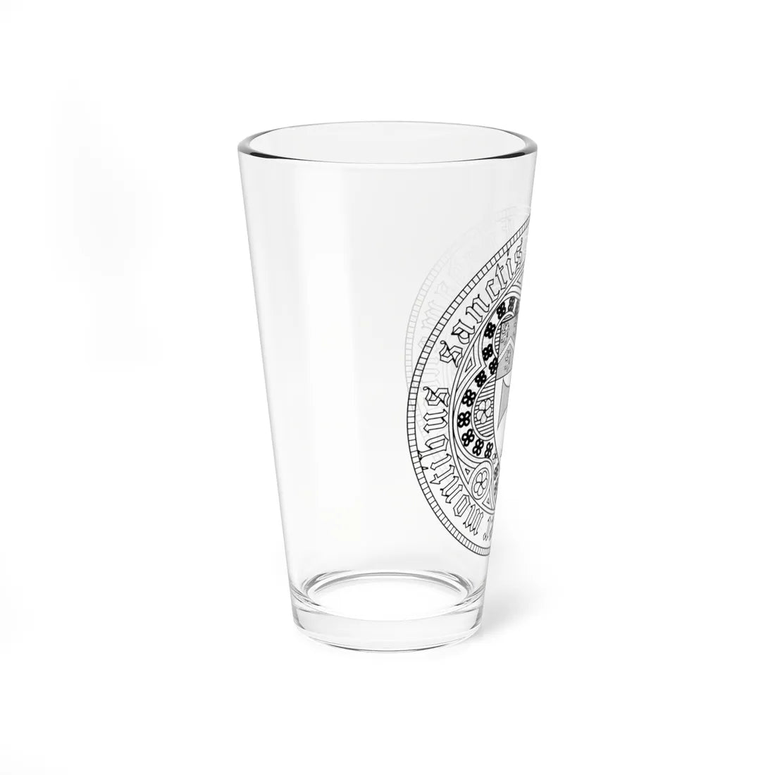 Seal of the University of Durham (England) (Coat of Arms) Pint Glass 16oz - Go Mug Yourself