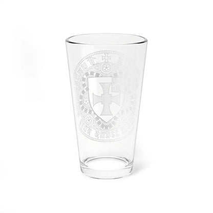 Seal of the University of Durham (England) (Coat of Arms) Pint Glass 16oz - Go Mug Yourself