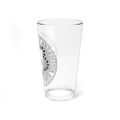Seal of the University of Durham (England) (Coat of Arms) Pint Glass 16oz - Go Mug Yourself