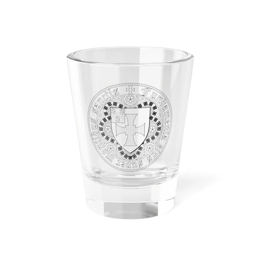 Seal of the University of Durham (England) (Coat of Arms) Shot Glass 1.5oz 1.5oz - Go Mug Yourself