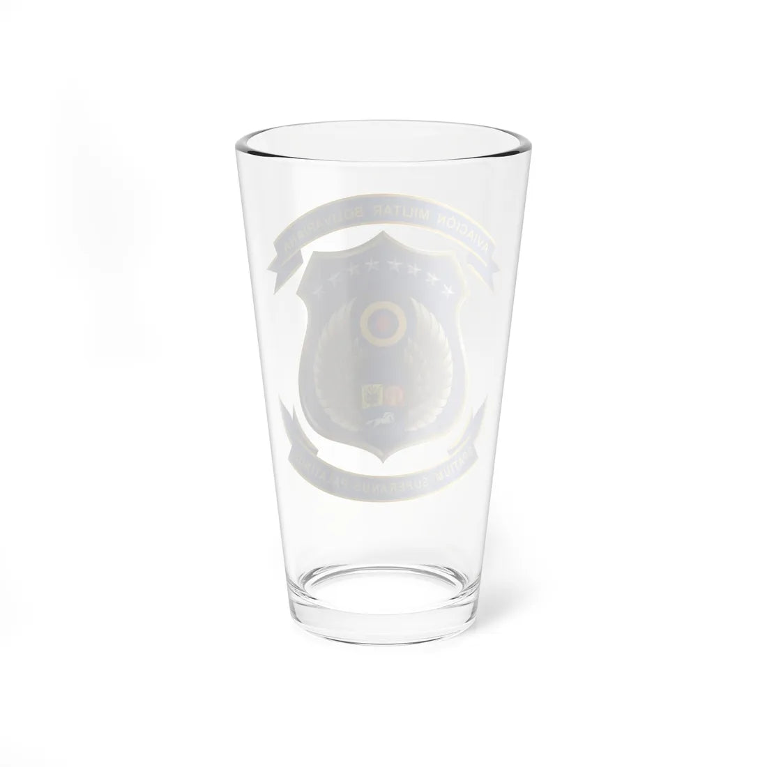 Seal of the Venezuelan Air Force (Venezuela) (Coat of Arms) Pint Glass 16oz - Go Mug Yourself