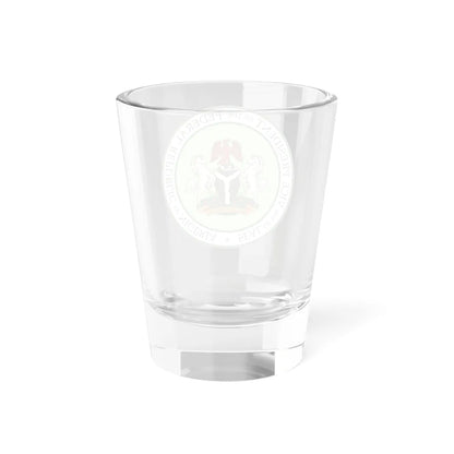 Seal of the Vice President of Nigeria (Niger) (Coat of Arms) Shot Glass 1.5oz - Go Mug Yourself
