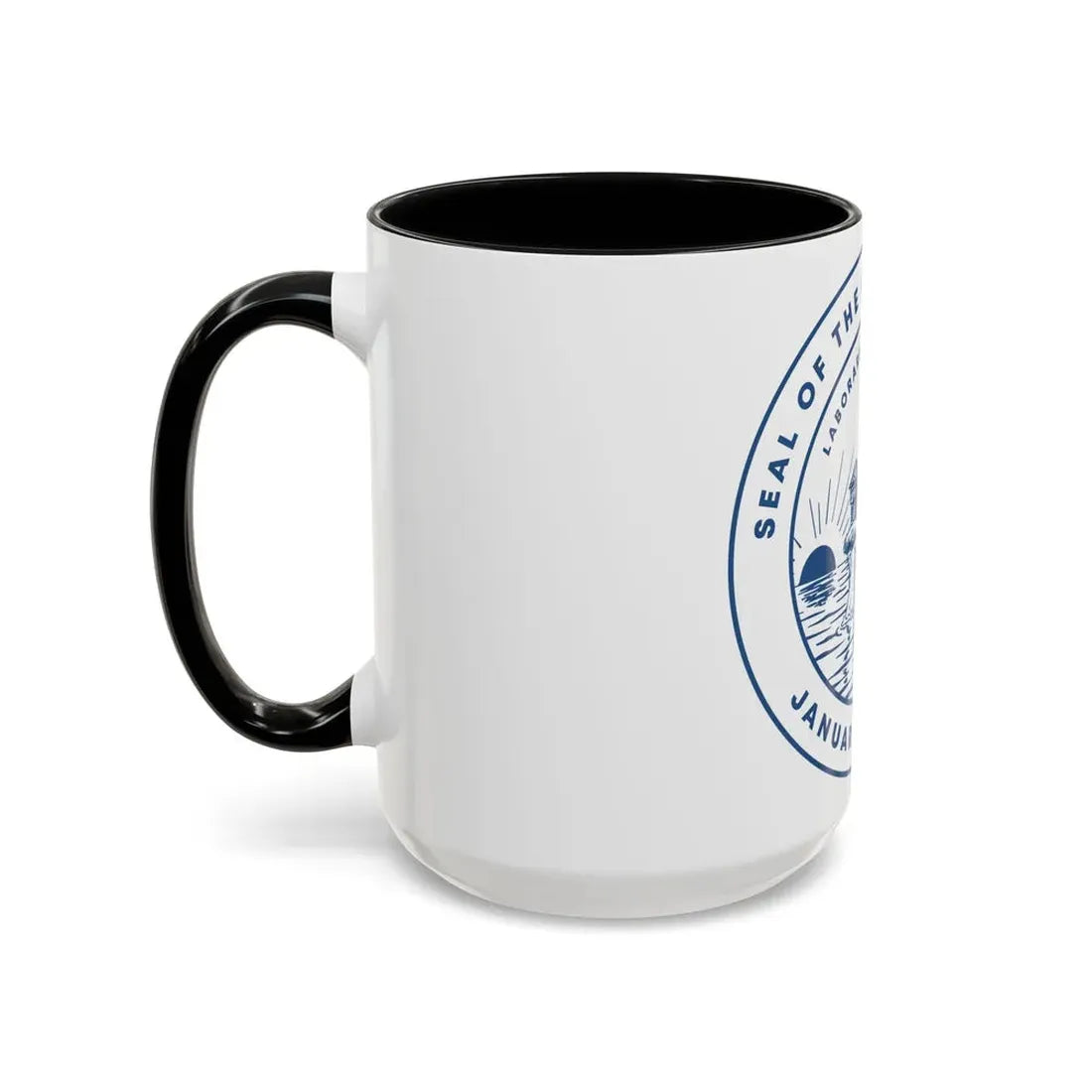 Seal of Toledo Ohio - Accent Coffee Mug - Go Mug Yourself