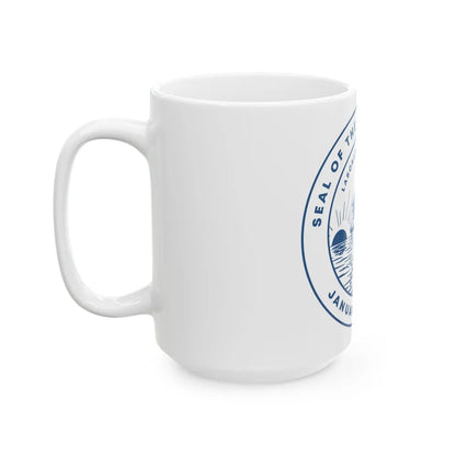 Seal of Toledo Ohio - White Coffee Mug-Go Mug Yourself