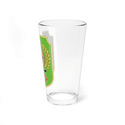 Seal of Trenggalek Regency (Indonesia) (Coat of Arms) Pint Glass 16oz - Go Mug Yourself