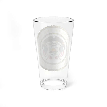 Seal of Utah - Pint Glass 16oz - Go Mug Yourself