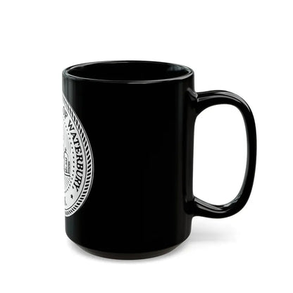 Seal of Waterbury Connecticut - Black Coffee Mug - Go Mug Yourself