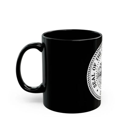 Seal of Waterbury Connecticut - Black Coffee Mug - Go Mug Yourself