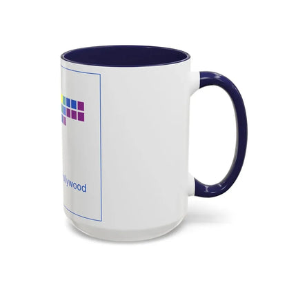 Seal of West Hollywood California - Accent Coffee Mug - Go Mug Yourself