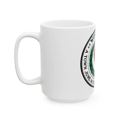 Seal of Worcester Massachusetts - White Coffee Mug - Go Mug Yourself