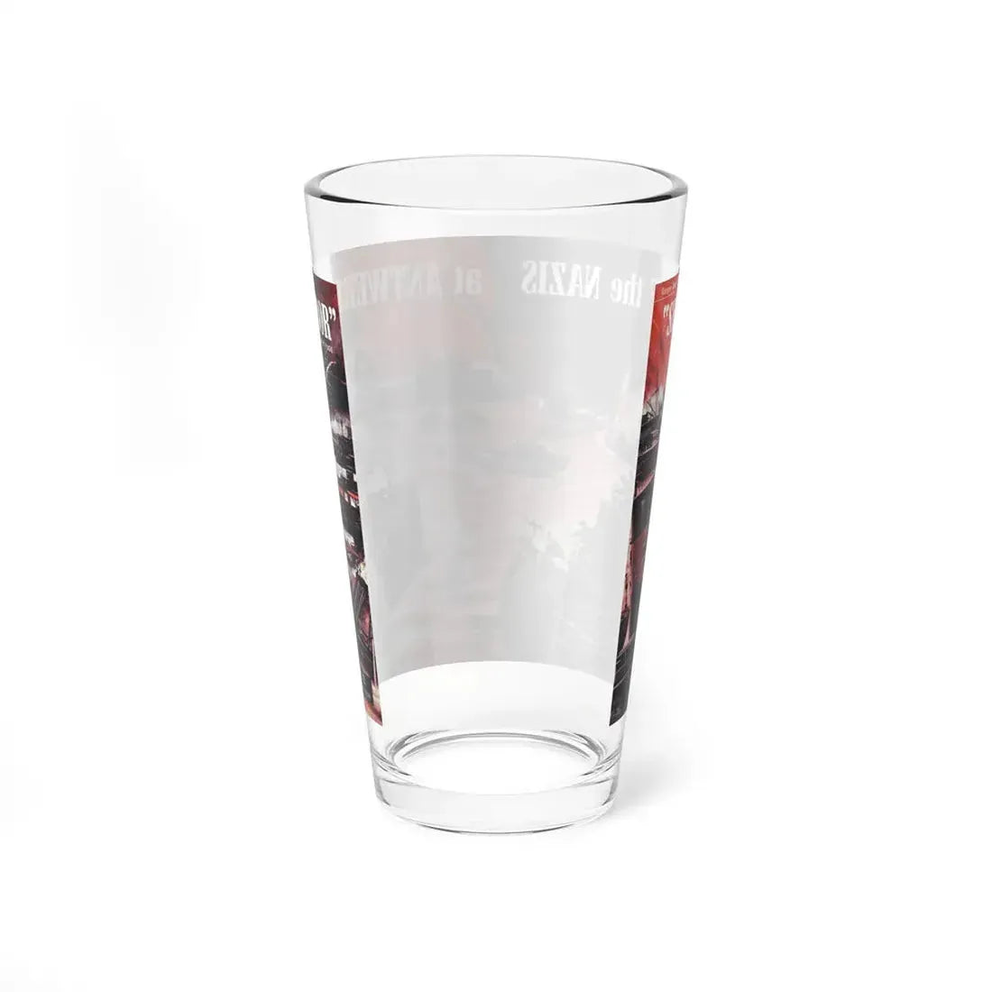 Seal Off the Nazis at Antwerp Harbor, Stag magazine, April 1964 (Magazine Illustration) Pint Glass 16oz - Go Mug Yourself