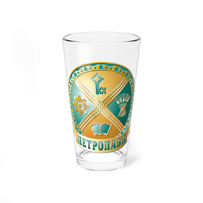 Seal Petropavl (Kazakhstan) (Coat of Arms) Pint Glass 16oz 16oz - Go Mug Yourself