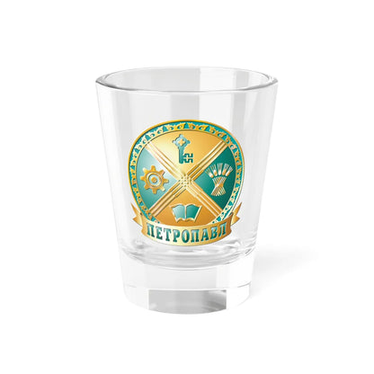 Seal Petropavl (Kazakhstan) (Coat of Arms) Shot Glass 1.5oz 1.5oz - Go Mug Yourself