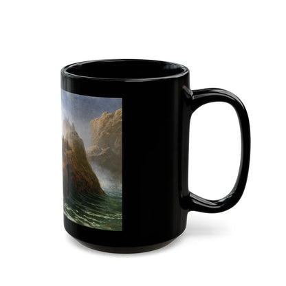 Seal Rock (1872) - Black Coffee Mug-Go Mug Yourself