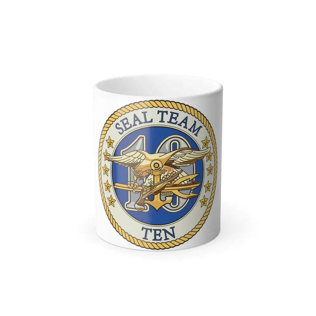 Seal Team 10 Colored (U.S. Navy) Color Changing Mug 11oz Default Title 11oz - Go Mug Yourself