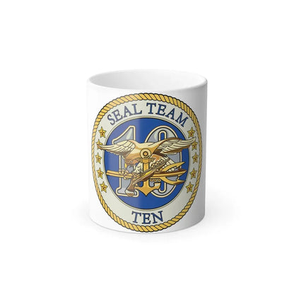 Seal Team 10 Colored (U.S. Navy) Color Changing Mug 11oz Default Title 11oz - Go Mug Yourself