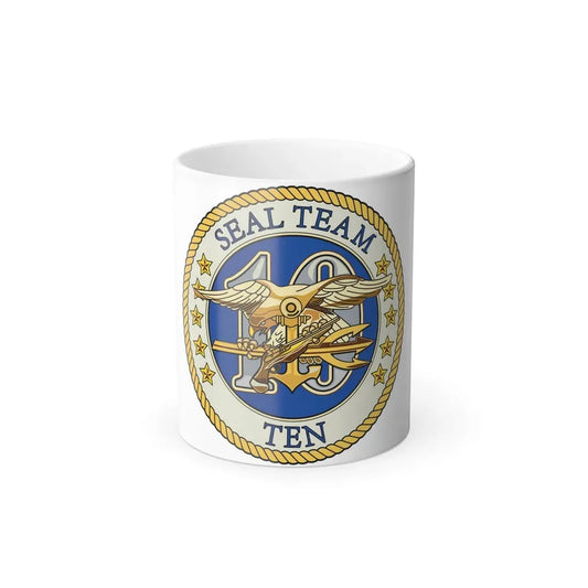 Seal Team 10 Colored (U.S. Navy) Color Changing Mug 11oz Default Title 11oz - Go Mug Yourself