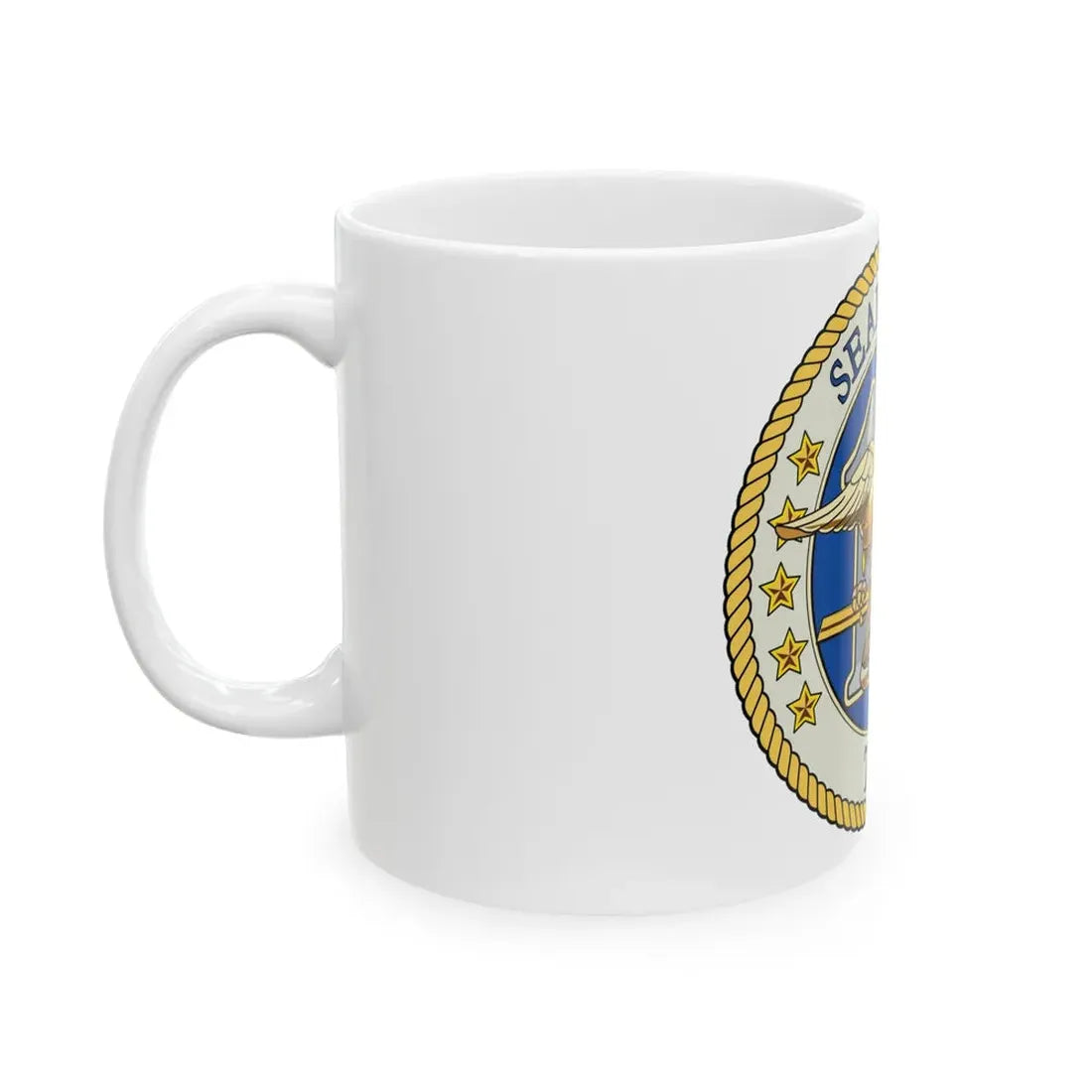 Seal Team 10 Colored (U.S. Navy) White Coffee Mug - Go Mug Yourself