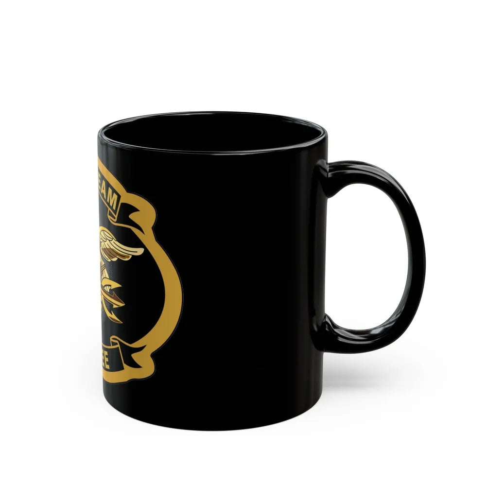 Seal Team 3 (U.S. Navy) Black Coffee Mug-Go Mug Yourself