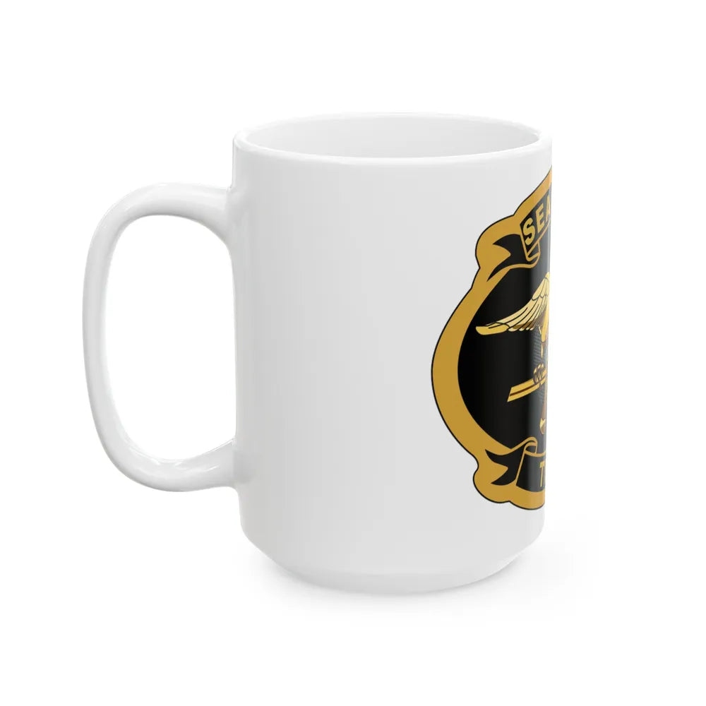 Seal Team 3 (U.S. Navy) White Coffee Mug-Go Mug Yourself