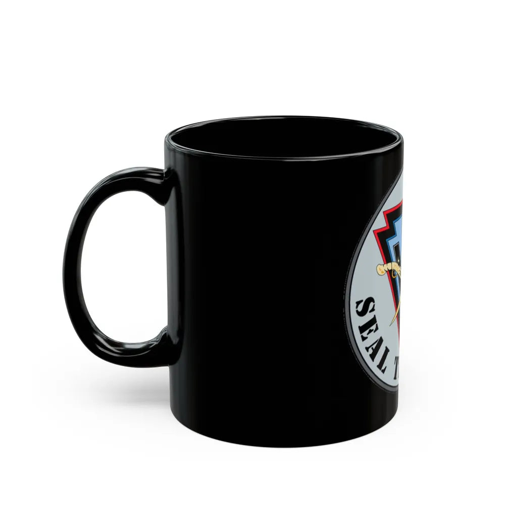 Seal Team XVII (U.S. Navy) Black Coffee Mug-Go Mug Yourself