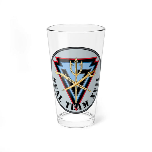 Seal Team XVII (U.S. Navy) Pint Glass 16oz-16oz-Go Mug Yourself