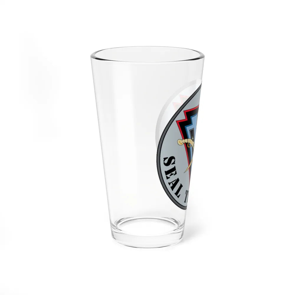 Seal Team XVII (U.S. Navy) Pint Glass 16oz-Go Mug Yourself