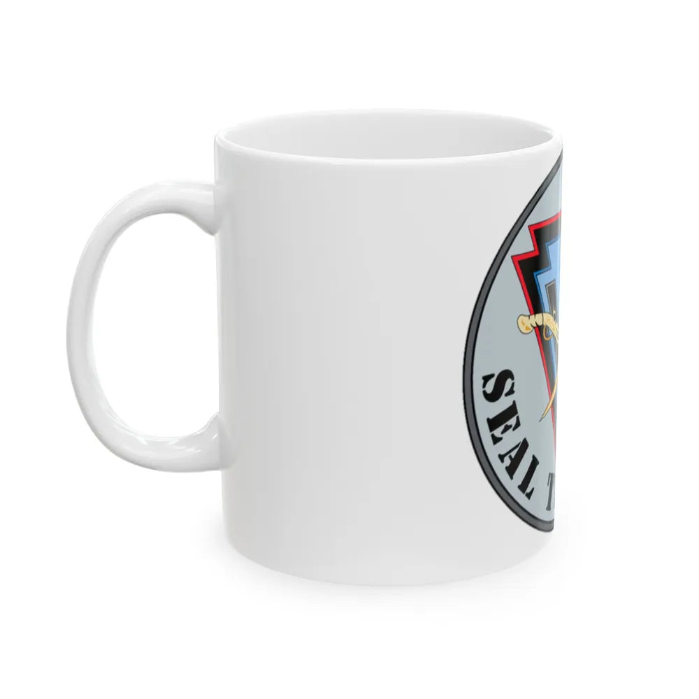 Seal Team XVII (U.S. Navy) White Coffee Mug-Go Mug Yourself