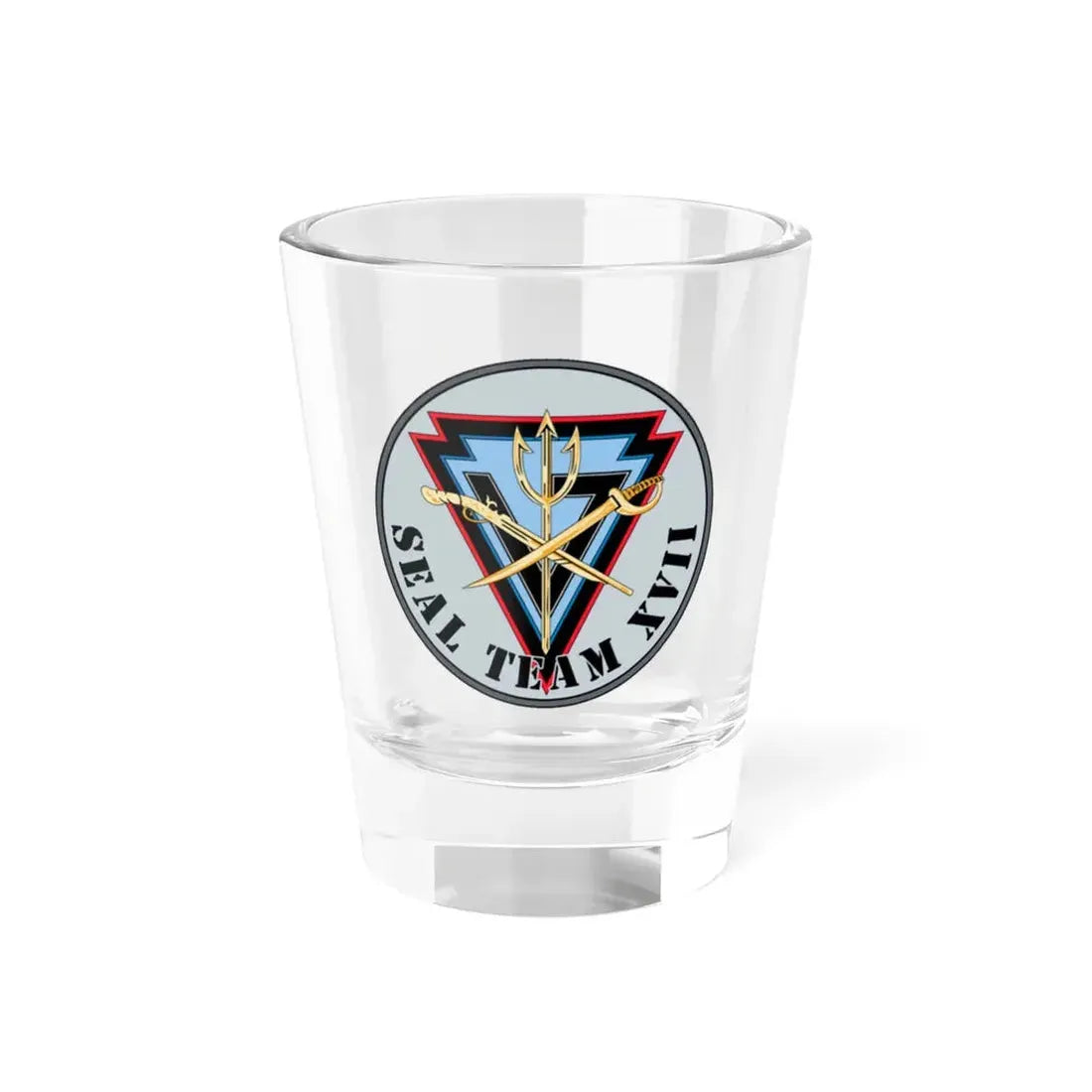 Seal Team XVII (U.S. Navy) Shot Glass 1.5oz 1.5oz - Go Mug Yourself