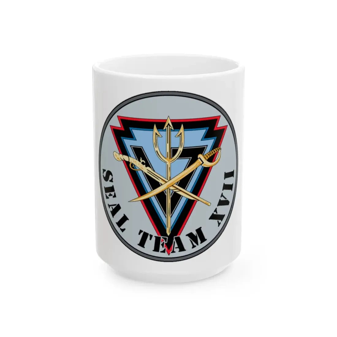 Seal Team XVII (U.S. Navy) White Coffee Mug 15oz - Go Mug Yourself