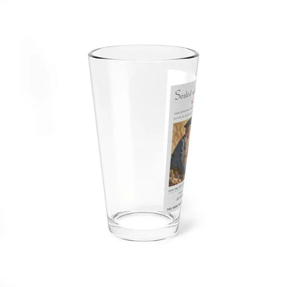 Sealed with a Kiss, Schlitz advt, 1944 (Magazine Illustration) Pint Glass 16oz - Go Mug Yourself