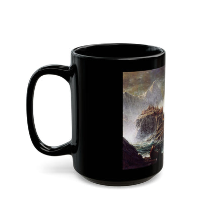 Seals On the Rocks, Farallon Isalnds (1872) - Black Coffee Mug-Go Mug Yourself