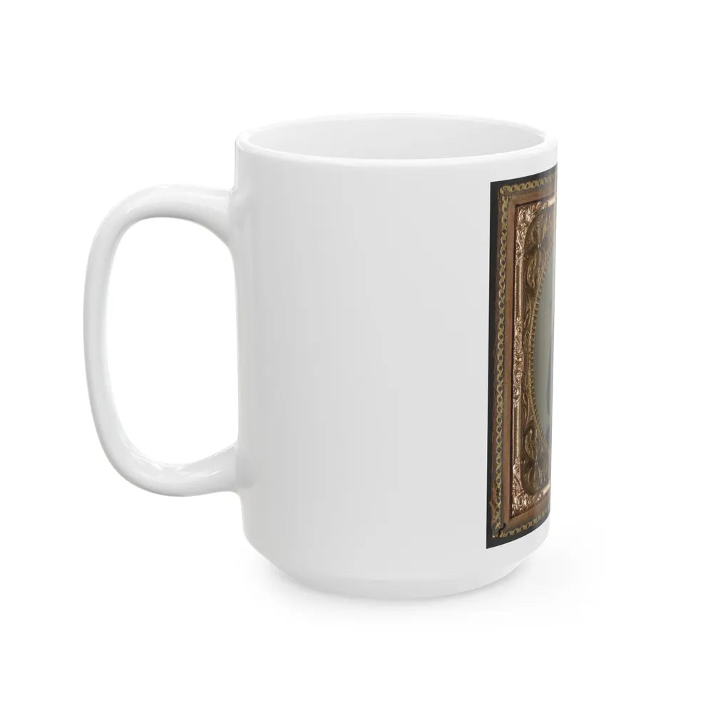 Seaman Ebenezer Mckay Of U.S. Navy In Uniform (U.S. Civil War) White Coffee Mug-Go Mug Yourself