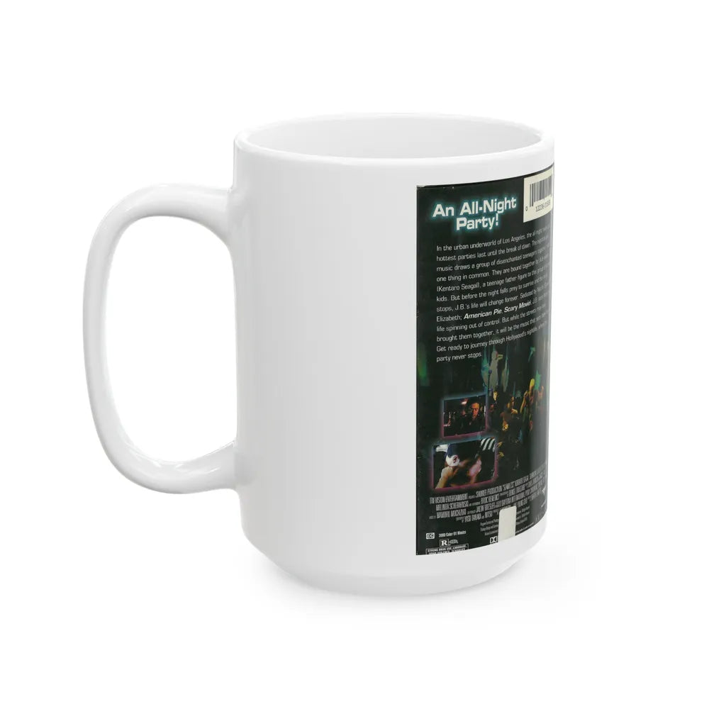 SEAMLESS (VHS COVER) - White Coffee Mug-Go Mug Yourself