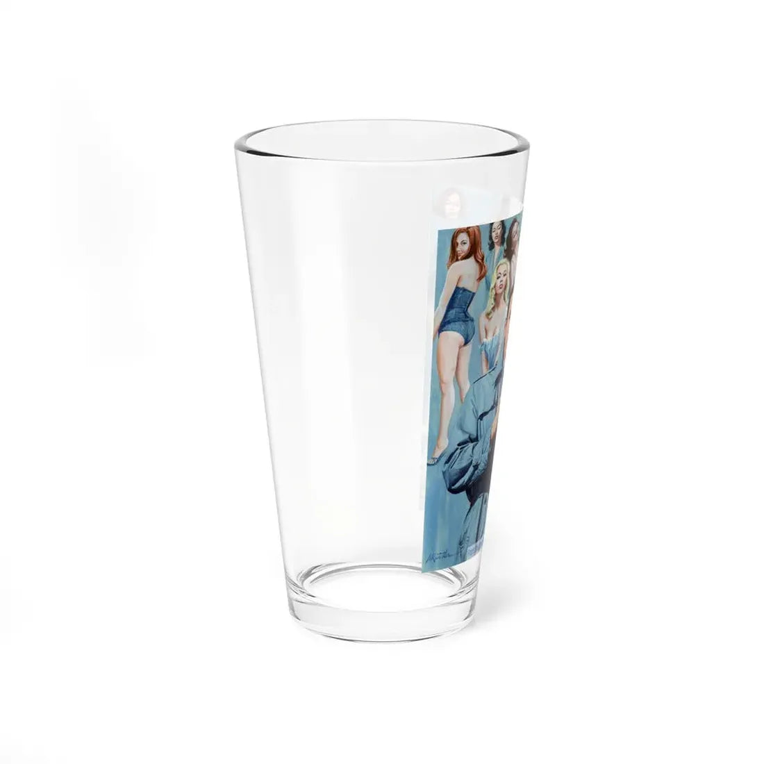 Sean Connery as James Bond, by Mort Kunstler - Pint Glass 16oz - Go Mug Yourself