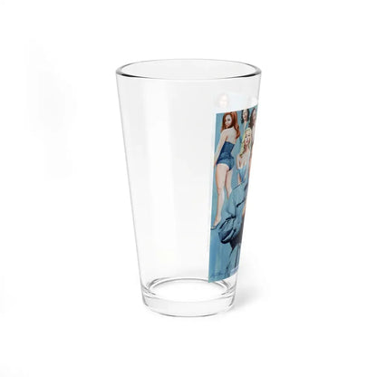 Sean Connery as James Bond, by Mort Kunstler - Pint Glass 16oz - Go Mug Yourself