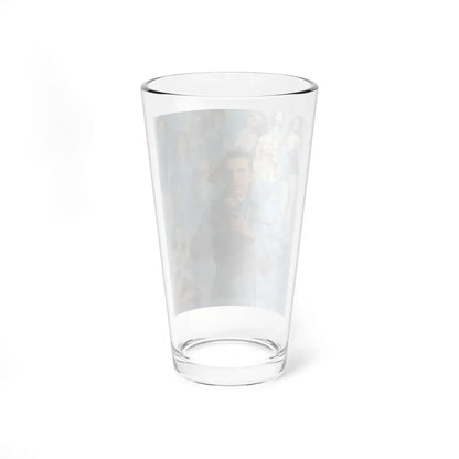 Sean Connery as James Bond, by Mort Kunstler - Pint Glass 16oz - Go Mug Yourself