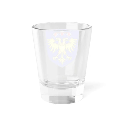 Sean Michael Harvey Brazeau Escutcheon as Heir Apparent (Canada) (Coat of Arms) Shot Glass 1.5oz - Go Mug Yourself