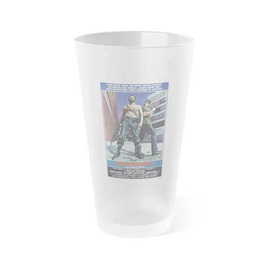 SEARCH AND DESTROY 1979 Movie Poster - Frosted Pint Glass 16oz-16oz-Frosted-Go Mug Yourself