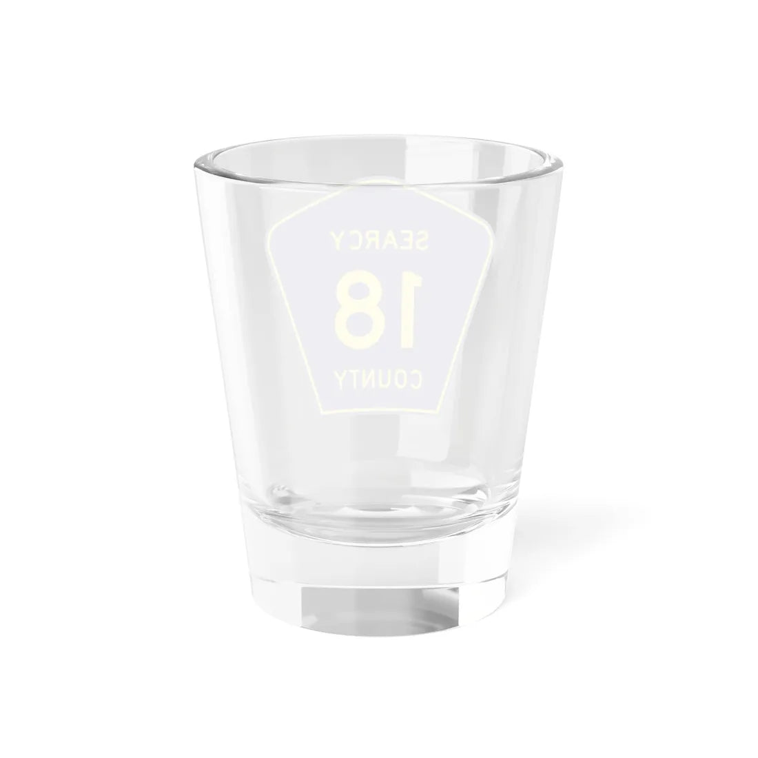 Searcy County Route 18 AR (Arkansas) (Road Sign) Shot Glass 1.5oz - Go Mug Yourself