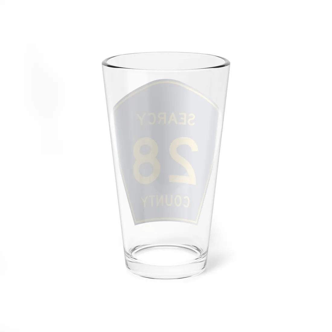 Searcy County Route 28 AR (Arkansas) (Road Sign) Pint Glass 16oz - Go Mug Yourself
