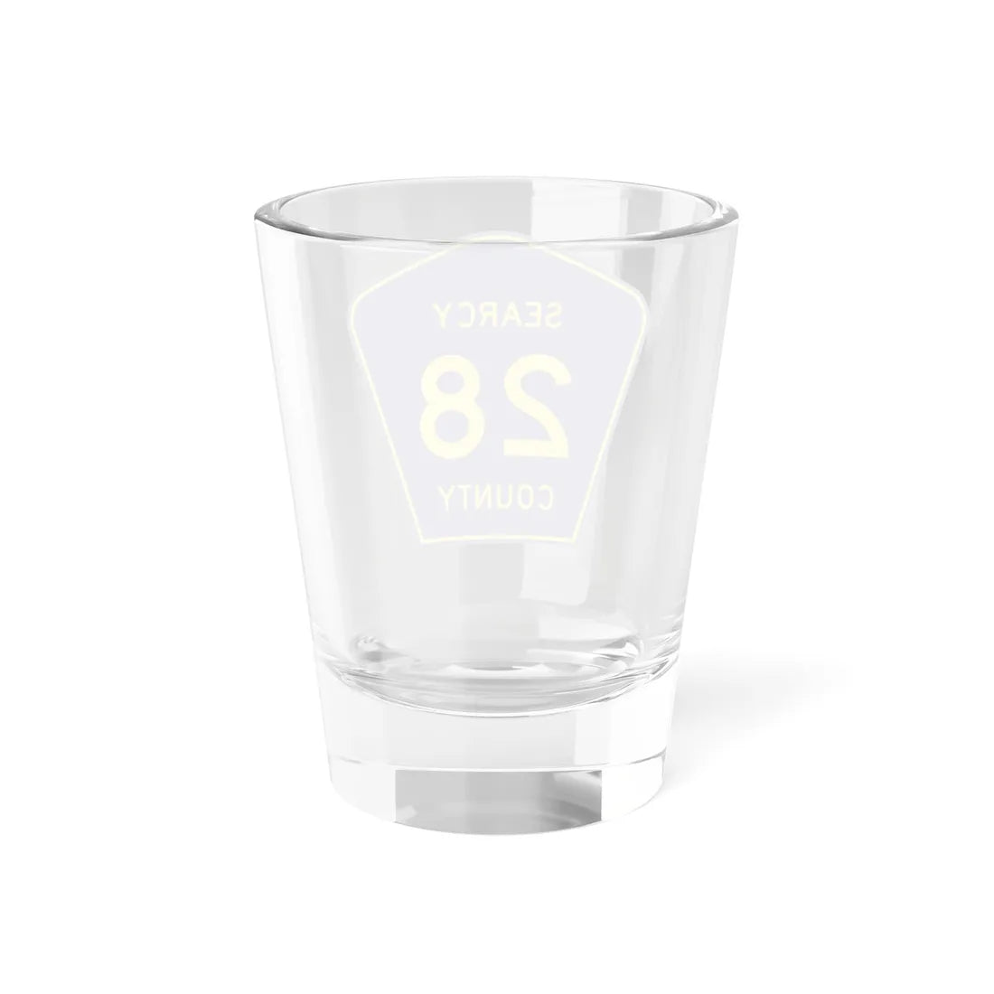 Searcy County Route 28 AR (Arkansas) (Road Sign) Shot Glass 1.5oz - Go Mug Yourself